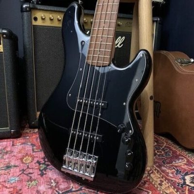 Cort GB35JJ 5 String Bass Black