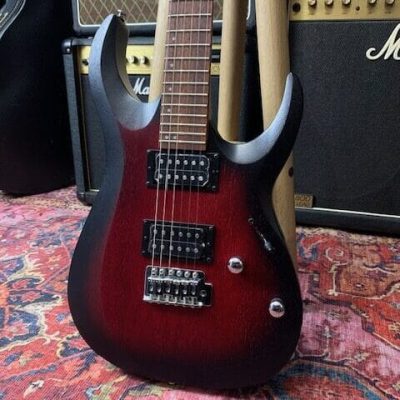 Cort X100 Black Cherry Burst Open Pore