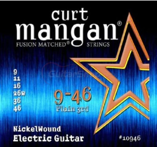 Curt Mangan 9-46 Nickel Wound Electric Guitar Strings