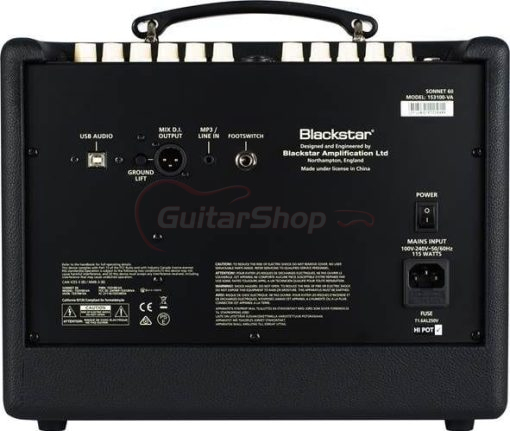 Blackstar Sonnet 60w Acoustic Amplifier - Image 4