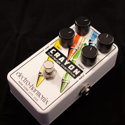 EHX Electro Harmonix Crayon Overdrive Pedal