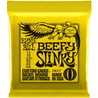 Ernie Ball Beefy Slinky Electric Guitar Strings 11-54