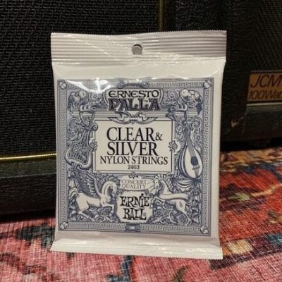 Ernie Ball Clear & Silver Nylon Strings 2403