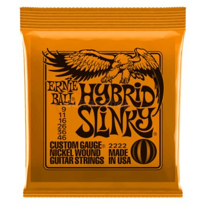 Ernie Ball Hybrid Slinky Electric Guitar Strings 9-46