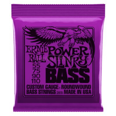 Ernie Ball Power Slinky Bass Guitar Strings 55-110
