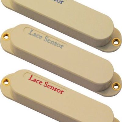 Lace Sensor Blue Silver Red Pickup Set With Cream Covers - 21063
