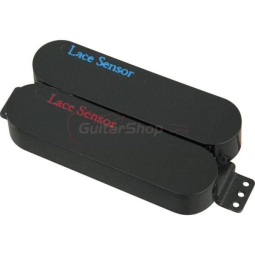 Lace Sensor Dually Bridge Pickup, Red/Blue with Black Covers