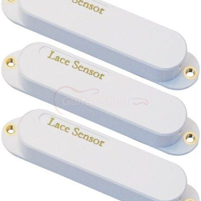 Lace Sensor Gold Pickup Set With White Covers