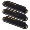 Lace Sensor Hot Gold Pickup Set With Black Covers