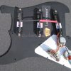 Lace Sensor Blue Silver Red Pickup Set With Black Covers - Image 2