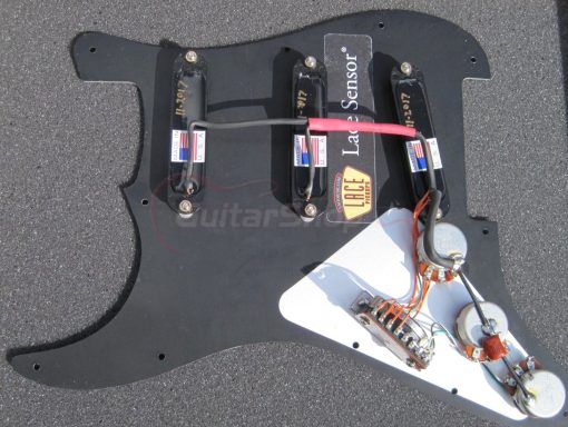 Lace Sensor Blue Silver Red Pickup Set With Black Covers - Image 2