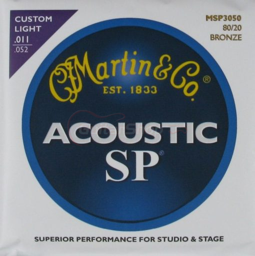 Martin 80-20 Bronze Acoustic Guitar Strings 11-52