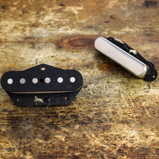 Monty's 53 Telecaster Pickup Set Nickel Neck Cover