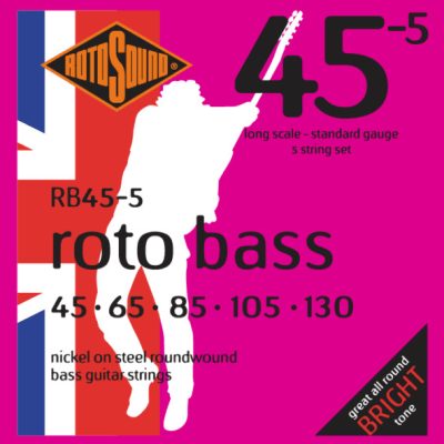 Rotosound RB45-5 45-130 5-String Set