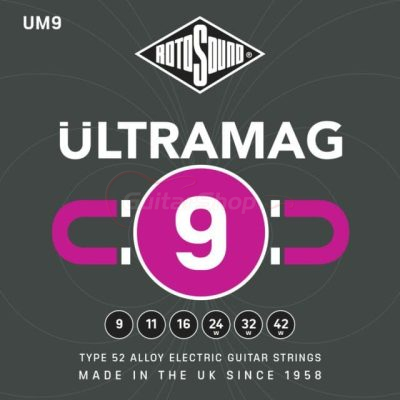 Rotosound Ultramag 9-42 Electric Guitar Strings UM9