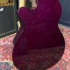 Tanglewood Azure Electro Cutaway Quilted Ash TA4CEPU Purple - Image 4