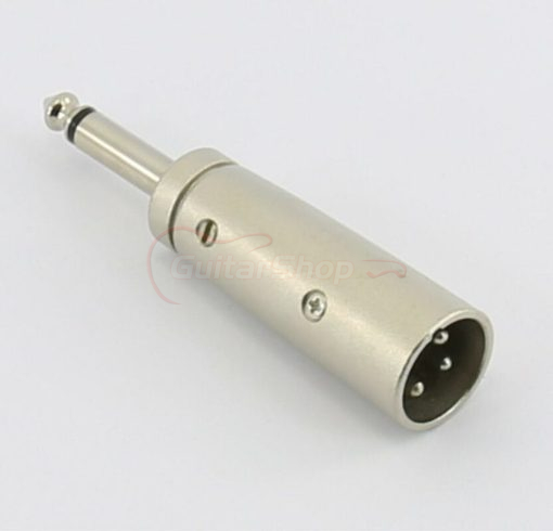 XLR to Mono Jack Adaptor (Male End)