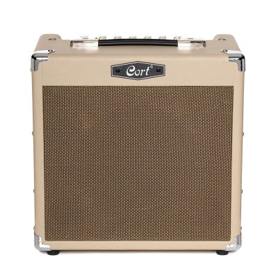 Cort CM15r white sand guitar amp