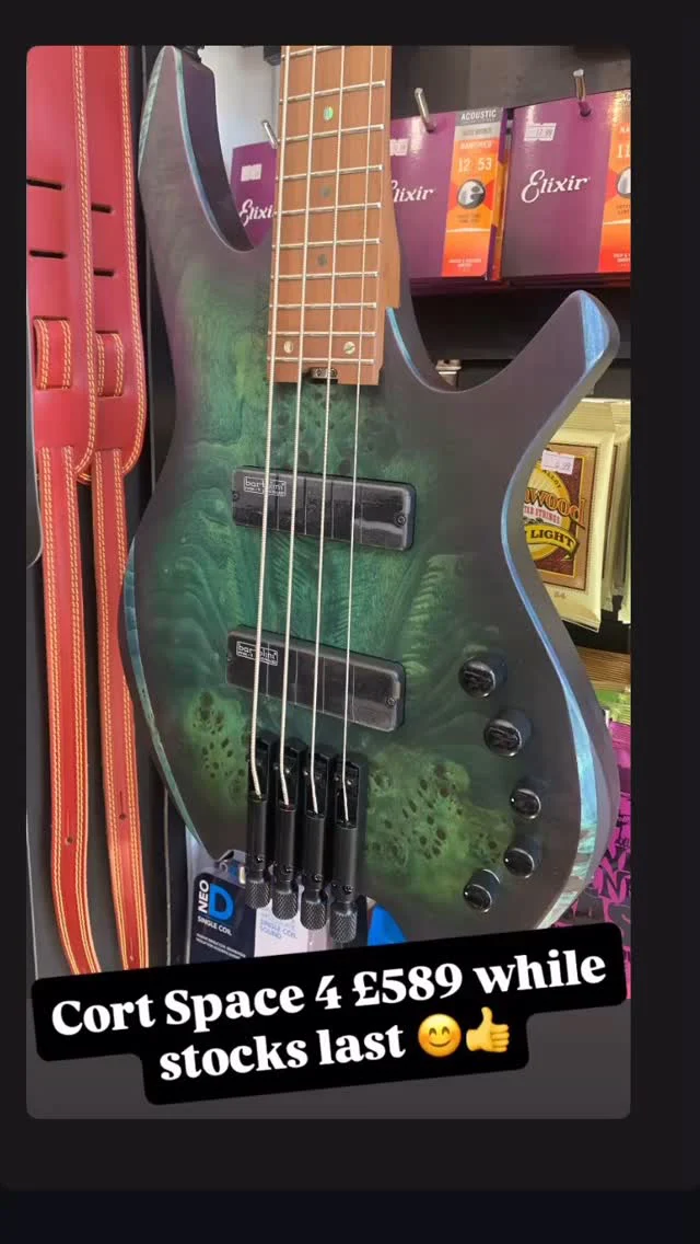 Check these 2 awesome Cort bass guitars, the value for money on these is out of this world, feel free to pop in and check them out along with lots more in store #guitarshopfolkestone #guitarshop #folkestonemusictown #guitarist #folkestone #kentmusic #guitar #guitars #kentguitarist #cort #cortbasses